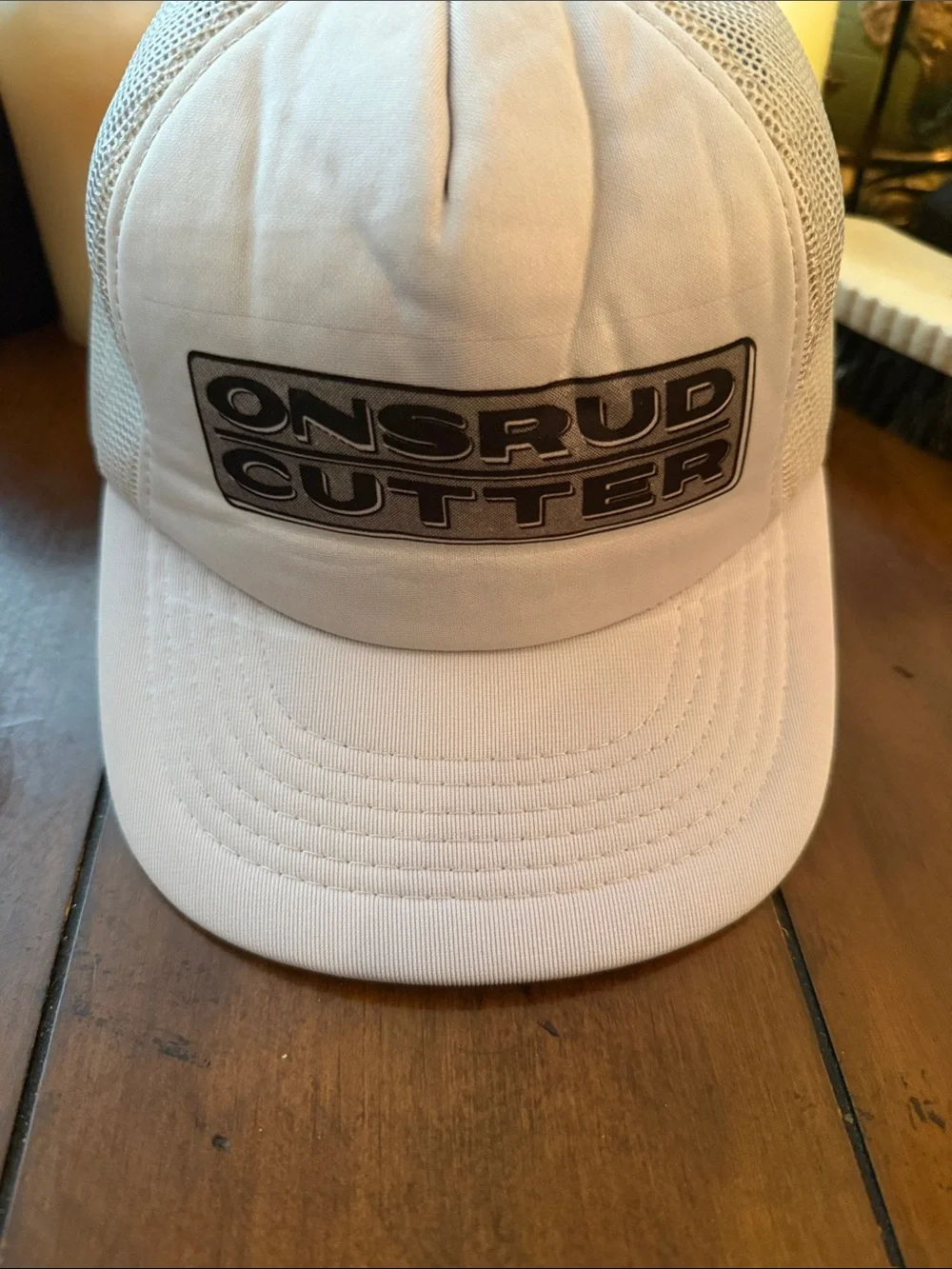 Grey Mesh Trucker Hat